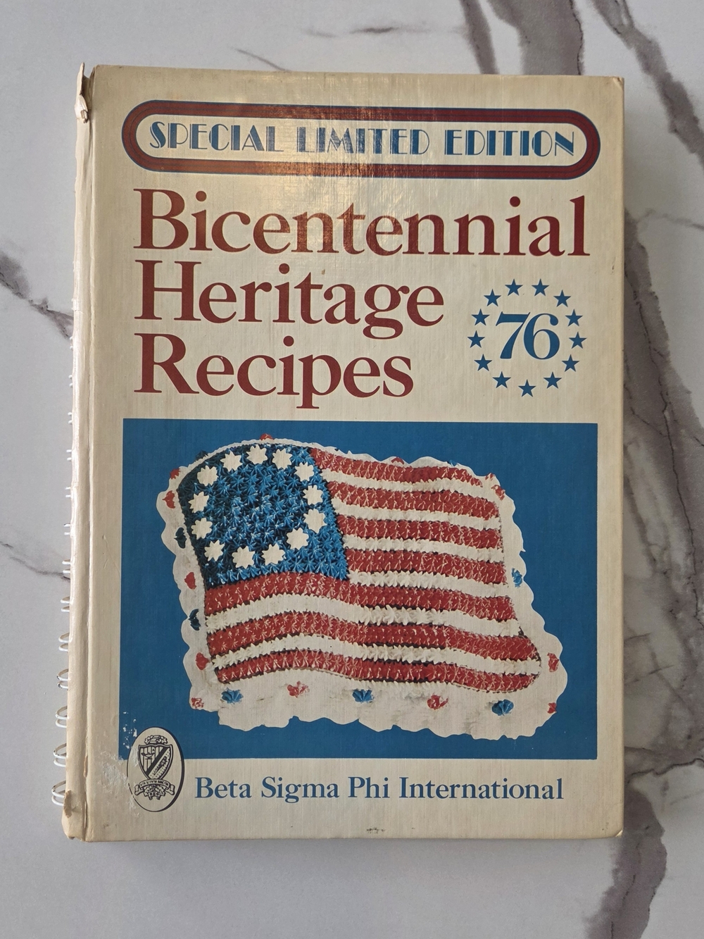 Vintage 1976 Cookbook-Bicentennial Heritage Recipes -